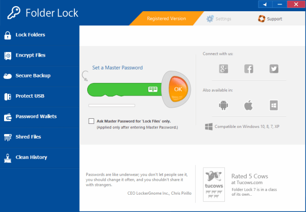 Folder Lock Crack & License Key Free Download