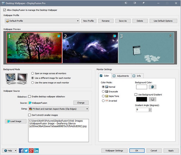 instal DisplayFusion Pro 10.1.2