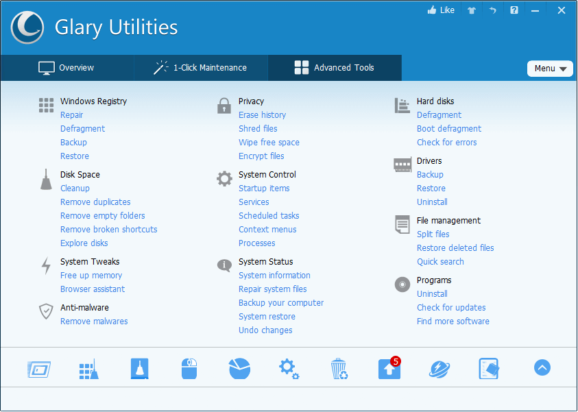 Glary Utilities Patch & Keygen Free Download