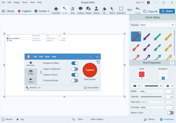 snagit 18 install