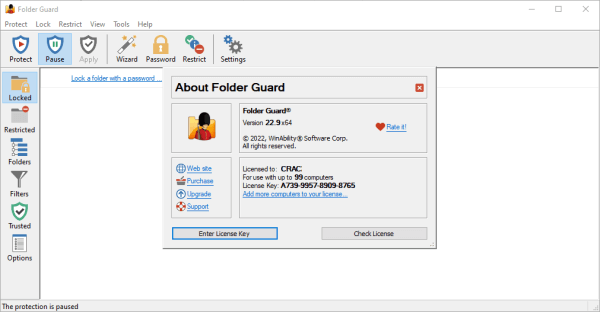 Folder Guard Full Keygen & Activator Full Version Download