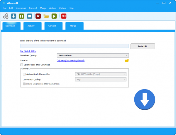 Allavsoft Video Downloader Converter Patch & License Key Free Download