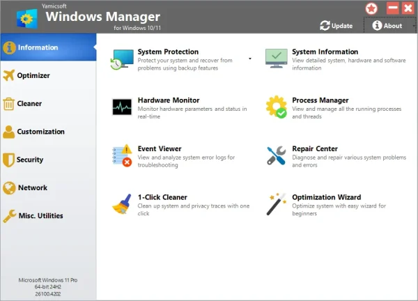 Yamicsoft Windows Manager Full Version Download