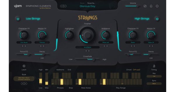 UJAM Symphonic Elements STRIIIINGS Free Download